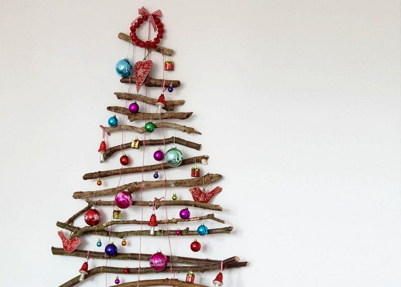 Featured image - Craft a Festive and Fragrant Christmas Twig Tree from Nature