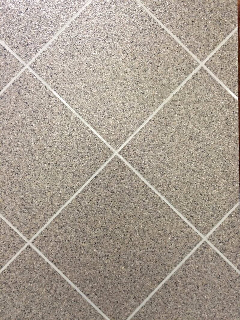 A diagonal tile pattern
