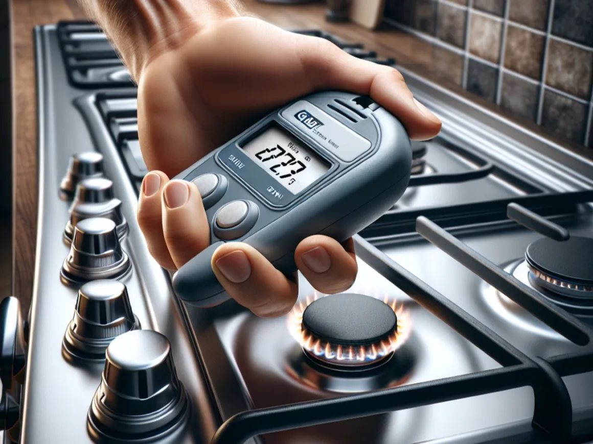 Check for gas leaks to ensure safety