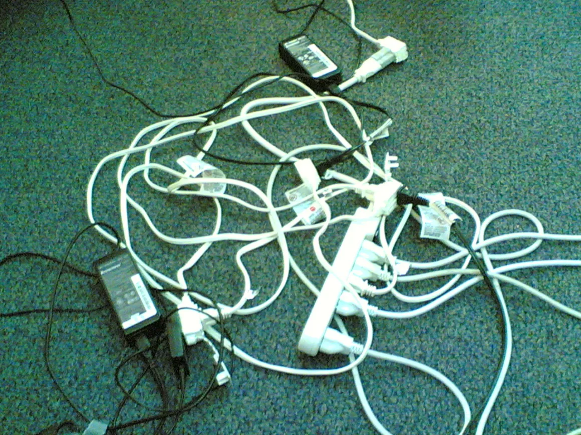 The Pool Noodle Hack: Say Goodbye to Tangled Cords!