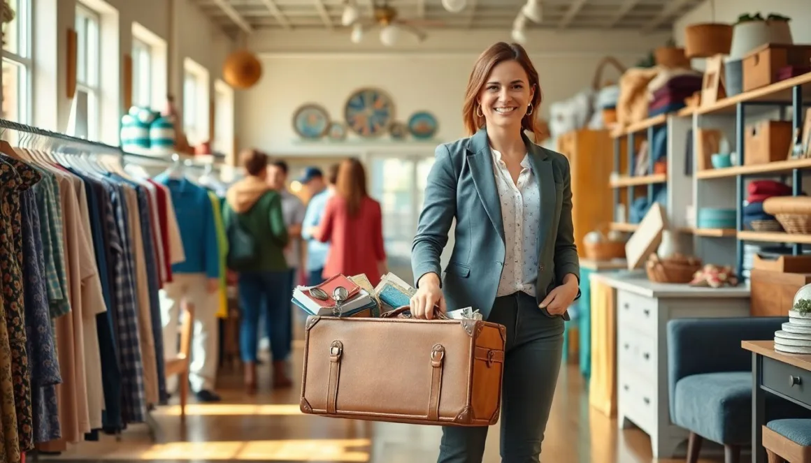 Transform your space with thrifted treasures.